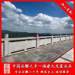 河道石護(hù)欄款式 石欄桿護(hù)欄加工廠家
